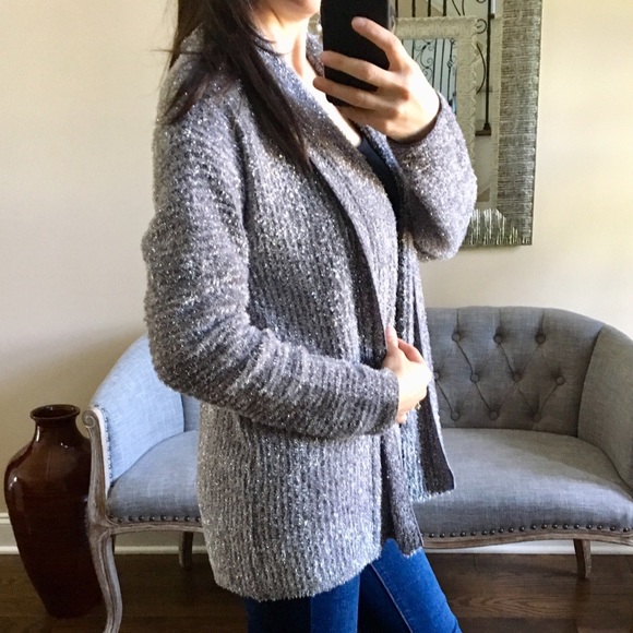 Ruby Rd. Silver Cardigan - Picture 3 of 8